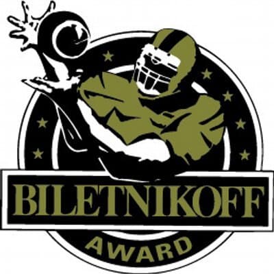 Biletnikoff Award Winner card icon