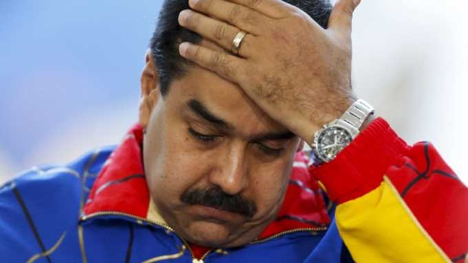 Maduro out by...? card icon