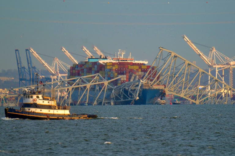 Port of Baltimore temporary channel open by April 15?