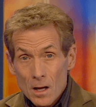 Skip Bayless arrested before April?
